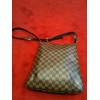 Sac Louis Vuitton Musette en toile damier ébène