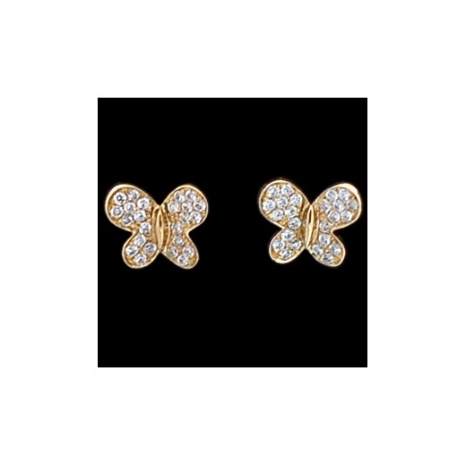 Boucles d'oreilles Morganne Bello Baby Boum en or et diamants