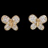 Boucles d'oreilles Morganne Bello Baby Boum en or et diamants