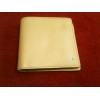 Portefeuille Cartier Santos en cuir camel