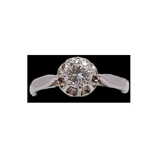 Solitaire ancien Diamant 0.5 carat