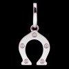 Pendentif Cartier Fer à Cheval en or & diamants