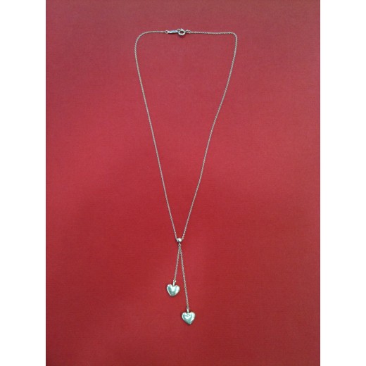 Collier Tiffany Coeurs en argent