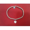 Bracelet de perles Fantaisie Tiffany  en argent