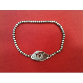 Bracelet Dinh Van Menottes R12 en argent