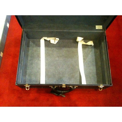 Valise Louis Vuitton en cuir épi noir