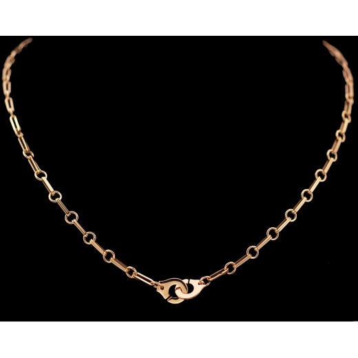 Collier Dinh Van Menottes R10 vintage en or