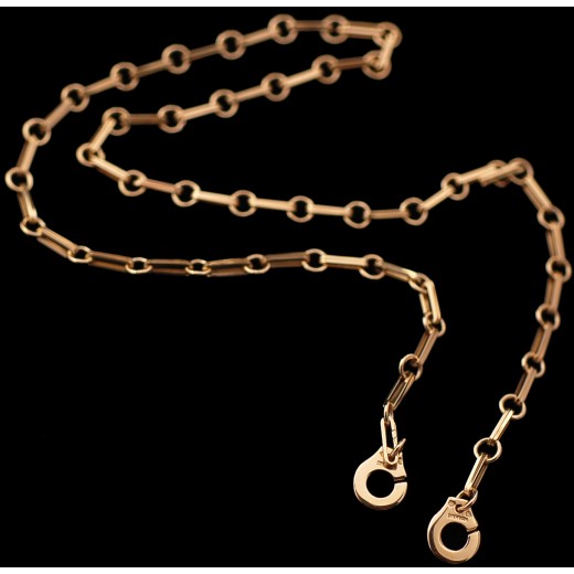 Collier Dinh Van Menottes R10 vintage en or