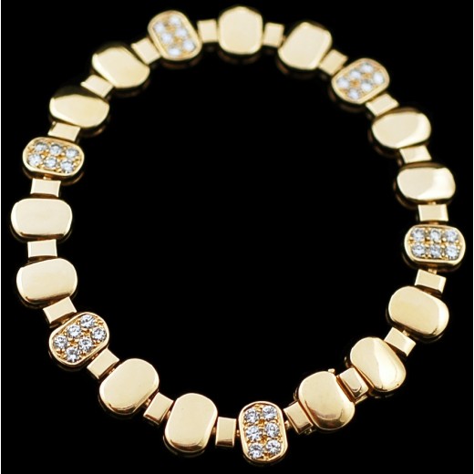 Bracelet Boucheron en or et diamants