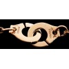 Bracelet Dinh Van Menottes R10 vintage en or