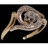 Bague ancienne tourbillon Diamants