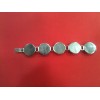 Bracelet Lalique en métal argenté et cabochons en cristal