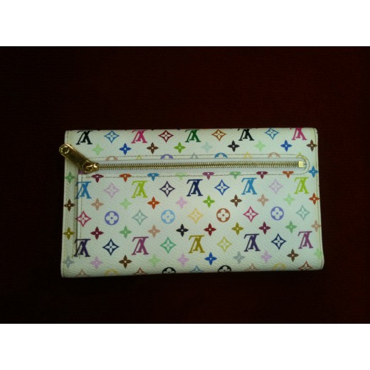 Portefeuille Louis Vuitton Eugénie en toile monogram