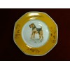 Assiettes plates Hermès Chiens courants et Chiens d'arrêt