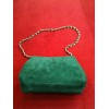 Sac Chanel en daim vert