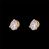 Clous diamants en or