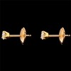 Clous diamants en or