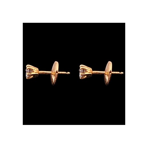 Clous diamants 0,20 carat en or