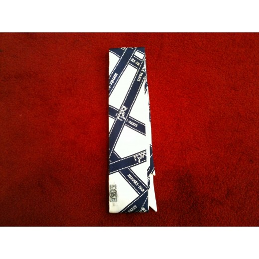 Foulard Hermès Twilly Ruban bleu