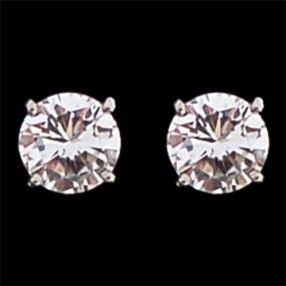 Clous diamants 2,2 carats en or