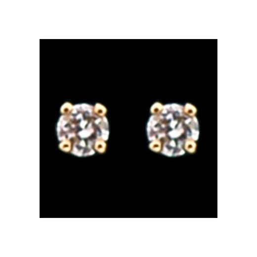 Clous diamants 0,20 carat en or