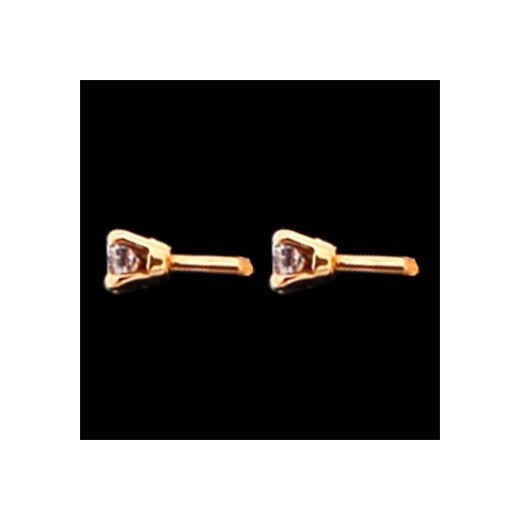Clous diamants 0,20 carat en or