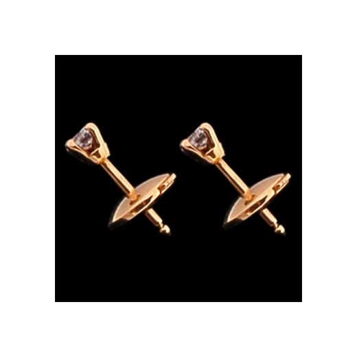 Clous diamants 0,20 carat en or