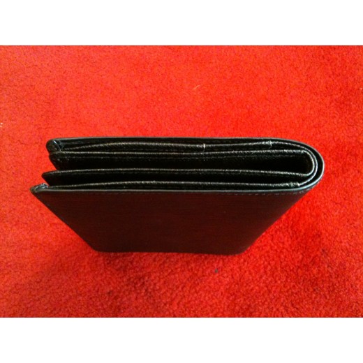 Portefeuille Louis Vuitton en cuir épi noir