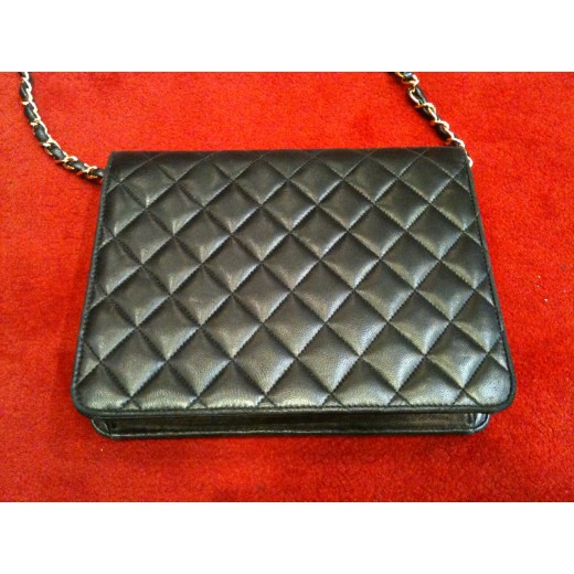 Sac Chanel Timeless Vintage en agneau matelassé