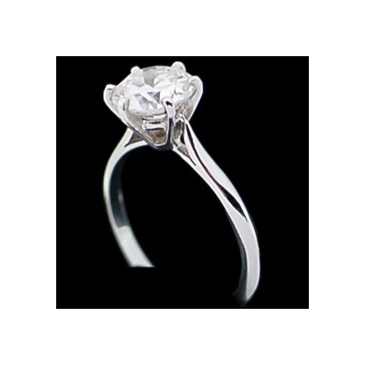 Solitaire diamant de 2,42 carats en or 