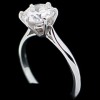 Solitaire diamant de 2,42 carats en or 