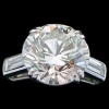 Solitaire Diamant 3,17 carats en or