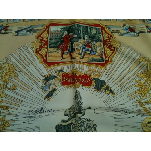 Carré Hermès Sanssoucy en soie