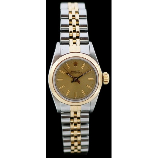 Montre Rolex Lady en or et acier