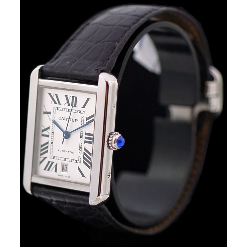 cartier tank solo or jaune