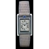 Montre Cartier Tank Basculante en acier