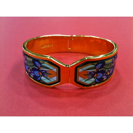 Bracelet Freywille Iris en émail et plaqué or
