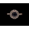 Bague Saphir Diamants