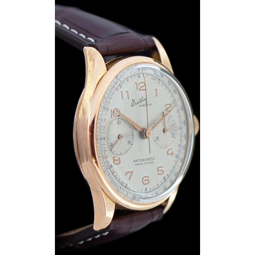 Montre Breitling Cadette mécanique en or