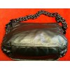 Sac Chanel Besace en agneau noir