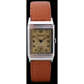 Montre vintage Jaeger Lecoultre Reverso en acier