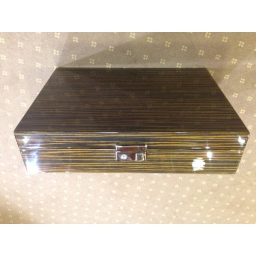 Coffret 10 montres en ébène
