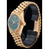 Montre Rolex Lady Datejust en or et malachite