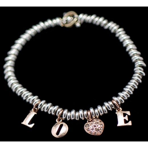 Bracelet Dodo Pomellato Love en Or et argent