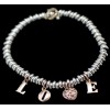 Bracelet Dodo Pomellato Love en Or et argent