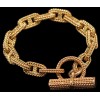 Bracelet Hermès Chaîne d'Ancre en or