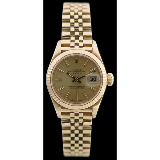 Montre Rolex Lady Datejust en or