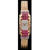 Montre Bijou ancienne en or, diamants et rubis