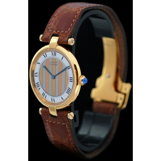 Montre Cartier Must Vendôme en vermeil