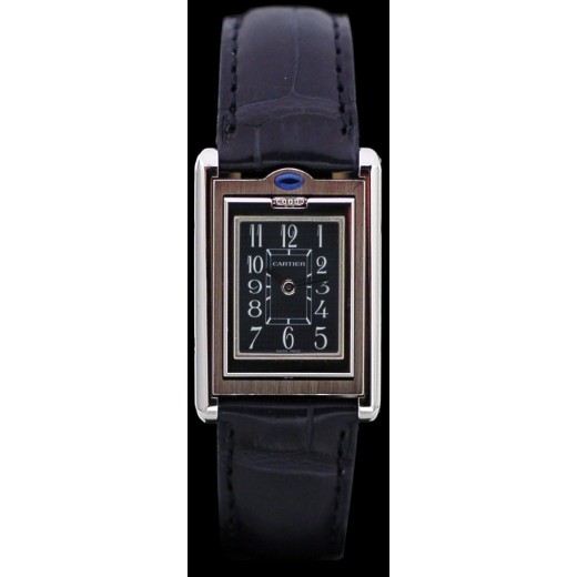 montre cartier tank basculante acier